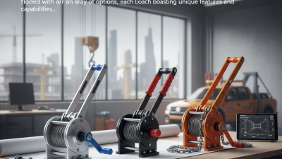 Top Tips for Choosing the Best Tirfor Winch in 2025