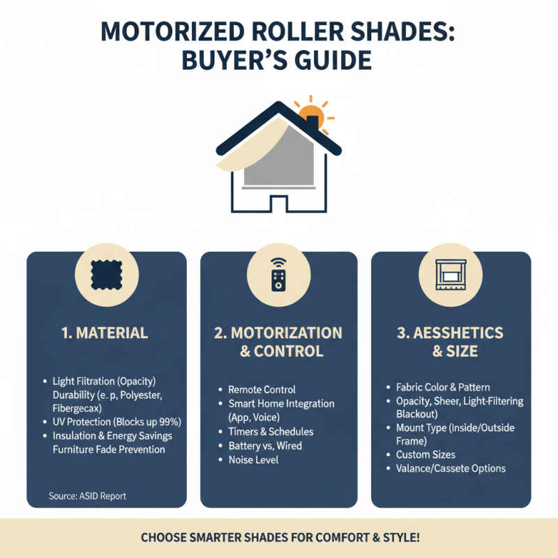 The Ultimate Guide to Choosing the Best Motorized Roller Shades for Your Home