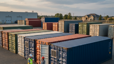 How to Choose the Right Sea Can Storage Solution for Your Needs