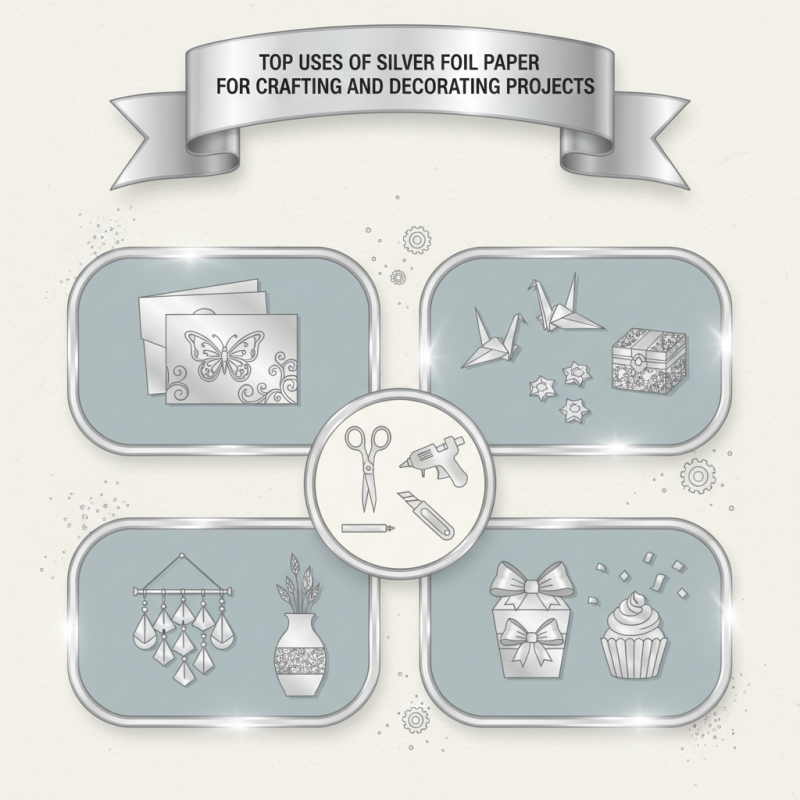 Top Uses of Silver Foil Paper for Crafting and Decorating Projects