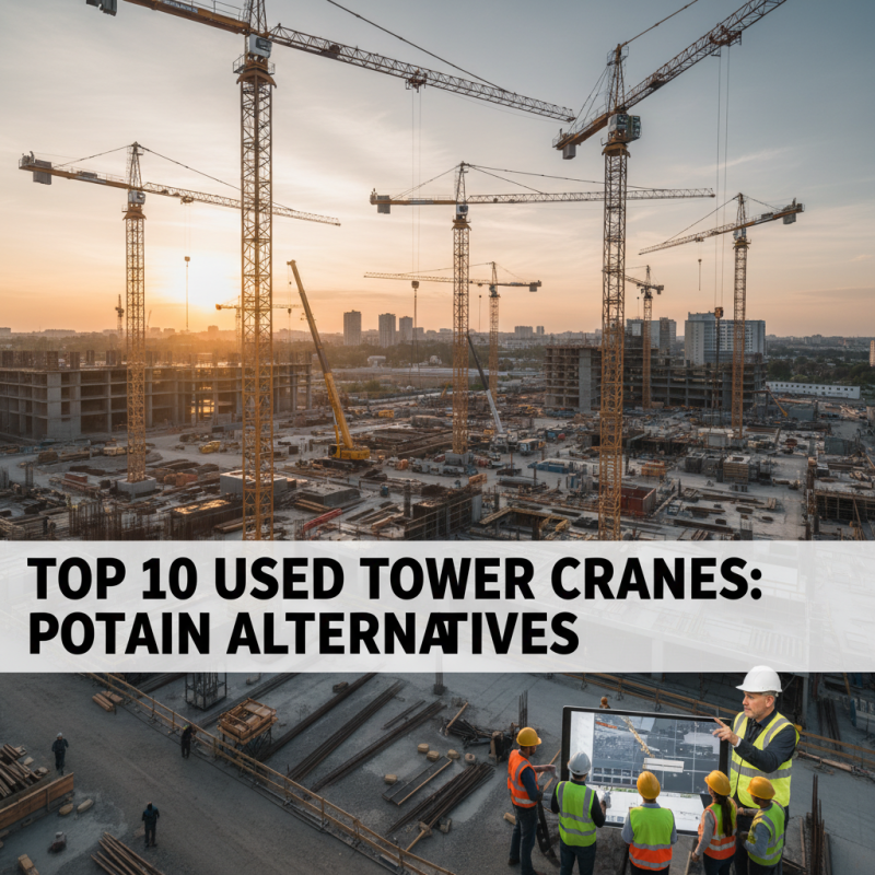 Top 10 Used Tower Cranes: Best Deals on Potain Alternatives