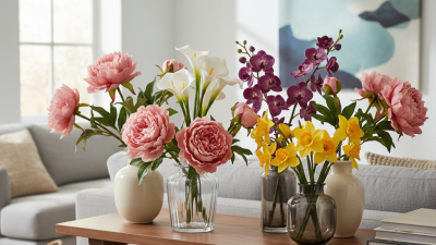 Why Rubber Flowers Artificial Are the Best Choice for Home Decor