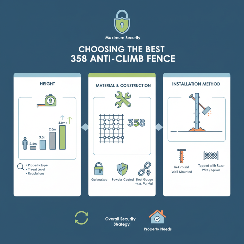 How to Choose the Best 358 Anti Climb Fence for Maximum Security at Your Property