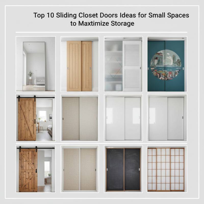 Top 10 Sliding Closet Doors Ideas for Small Spaces to Maximize Storage