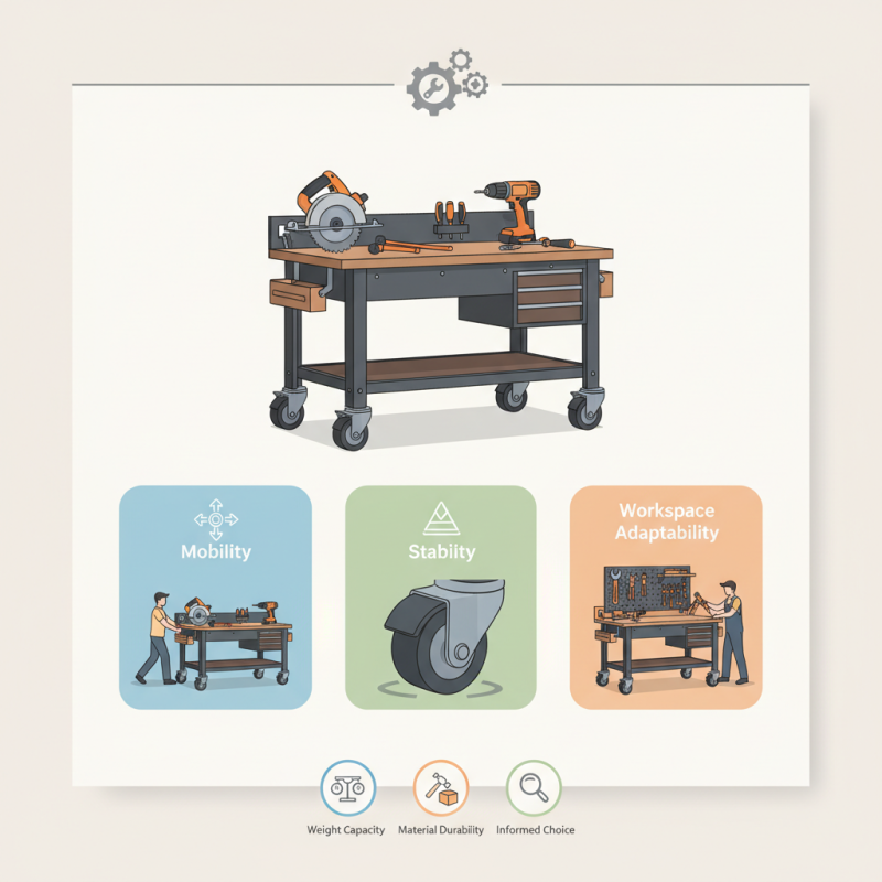 Top Tips for Choosing the Best Work Bench on Wheels for Your Workshop