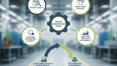 Why Choosing the Right Manufacturer is Crucial for Your Business Success?