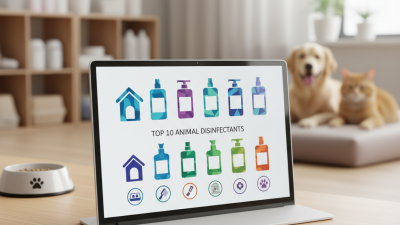 Top 10 Animal Disinfectants You Need for Effective Pet Care