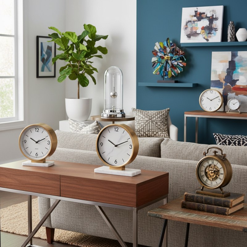 How to Choose the Perfect Decorative Table Clock for Your Home Decor