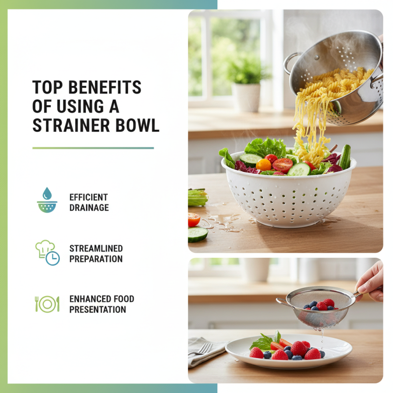 Top Benefits of Using a Strainer Bowl for Your Kitchen Needs