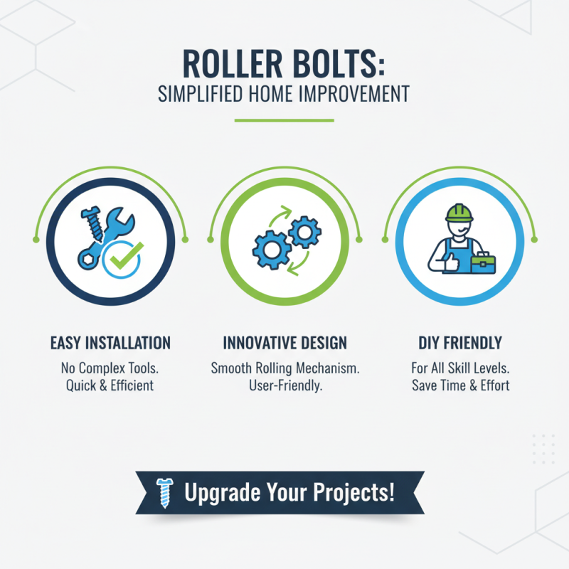 Top 10 Benefits of Using Roller Bolts for Your Home Improvement Projects