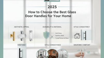 2025 How to Choose the Best Glass Door Handles for Your Home