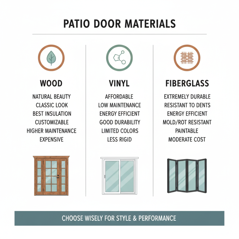 How to Choose the Best Patio Doors for Your Home Improvement Project