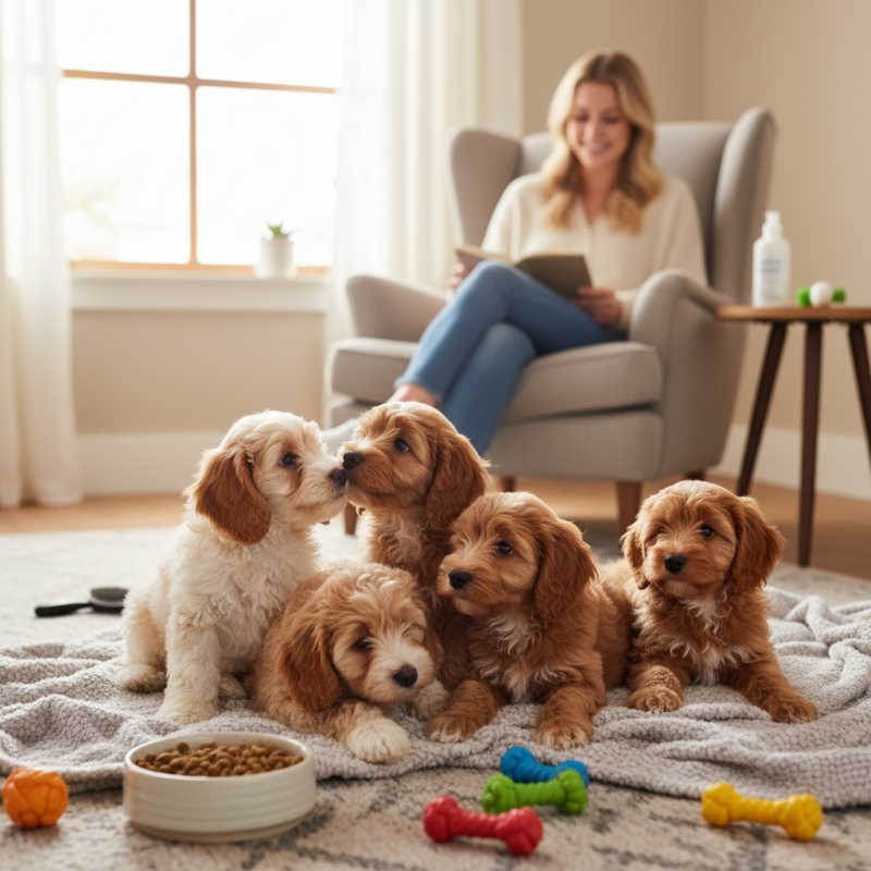 How to Care for Toy Cavoodle Puppies and Ensure Their Happy Growth
