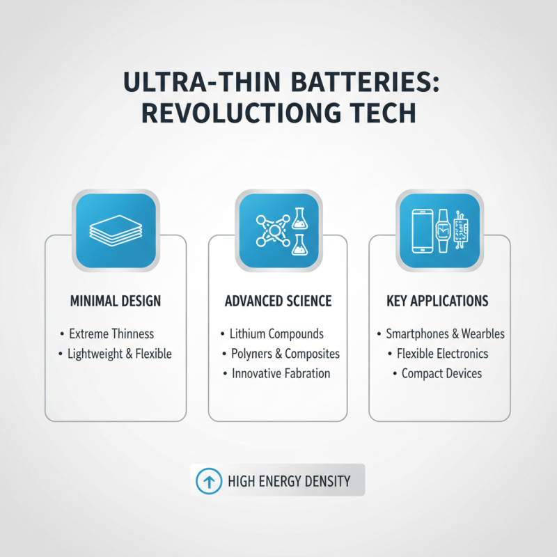 What are Ultra-Thin Batteries and How Do They Work in Modern Technology