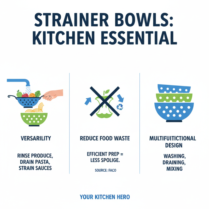 Top Benefits of Using a Strainer Bowl for Your Kitchen Needs