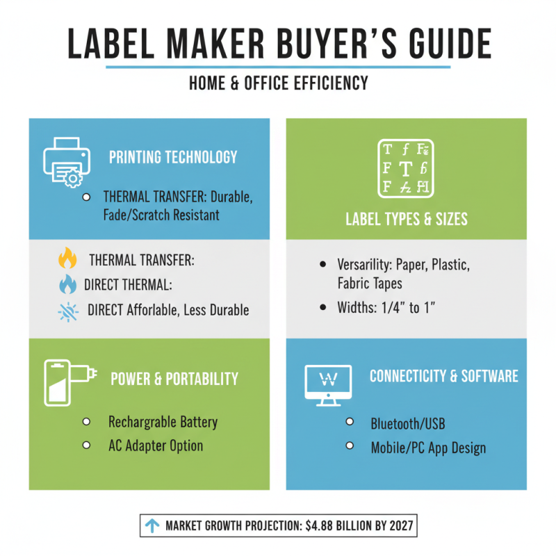 How to Choose the Best Label Maker Machine for Your Home and Office Needs