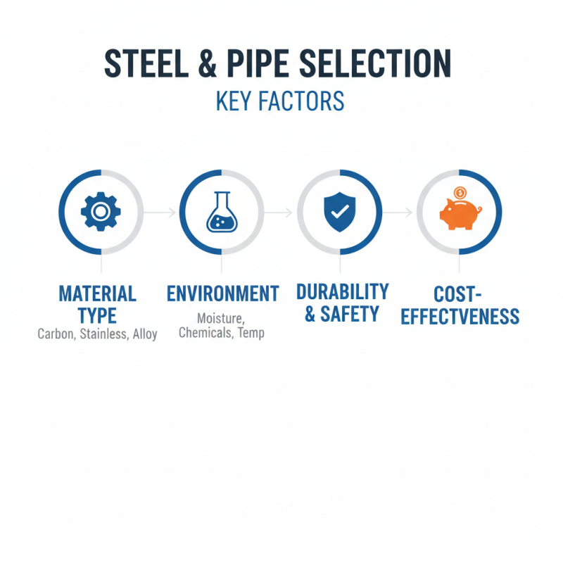 How to Choose the Right Steel and Pipe for Your Construction Projects