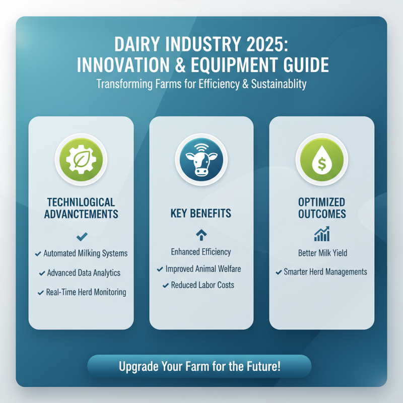 How to Choose the Best Dairy Equipment for Your Farm in 2025