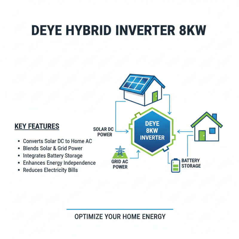 What is a Deye Hybrid Inverter 8kw and How Does It Work for Home Energy Systems