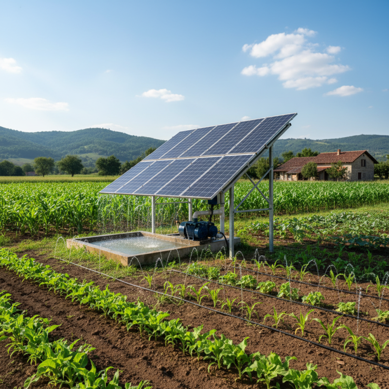 Top Benefits of Using Solar Water Pumps for Irrigation in Sustainable Farming