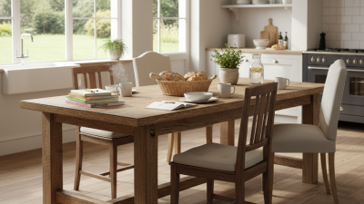 How to Choose the Perfect Kitchen Table for Your Home