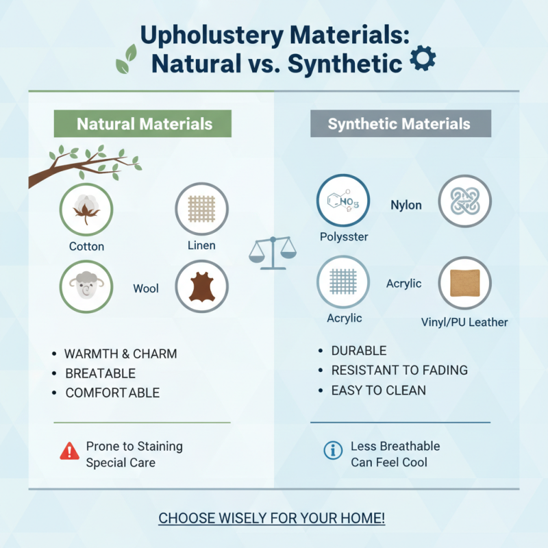 2025 How to Choose the Best Upholstery Materials for Your Home Decor
