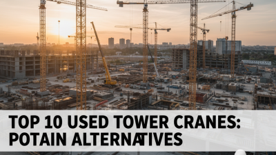Top 10 Used Tower Cranes: Best Deals on Potain Alternatives