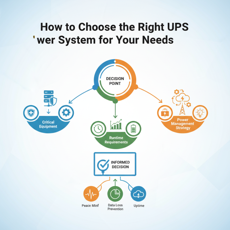 How to Choose the Right UPS Power System for Your Needs