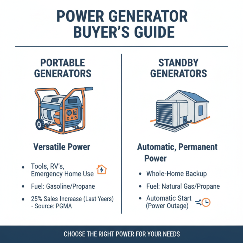 How to Choose the Right Power Generator for Your Needs: A Comprehensive Guide