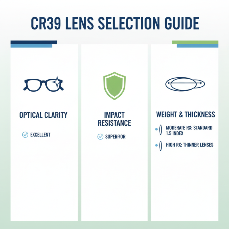 Everything You Need to Know About Cr39 Lenses for Perfect Vision