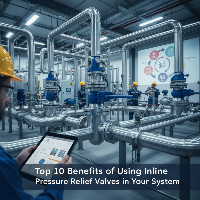 Top 10 Benefits of Using Inline Pressure Relief Valves in Your System