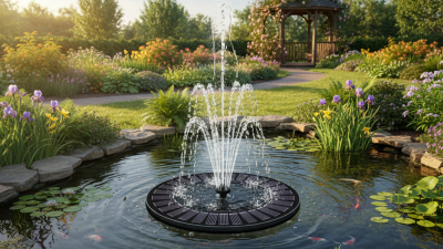 Best Solar Pond Aerator Fountain for Your Garden Pond Health