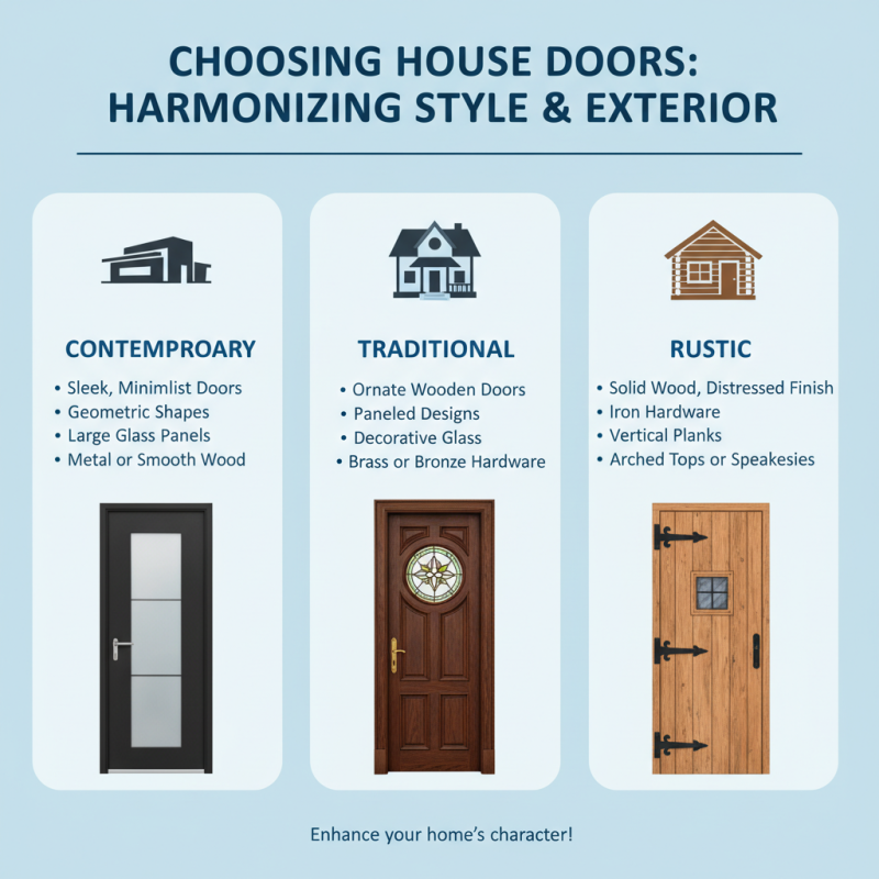 How to Choose the Perfect House Doors for Security and Style