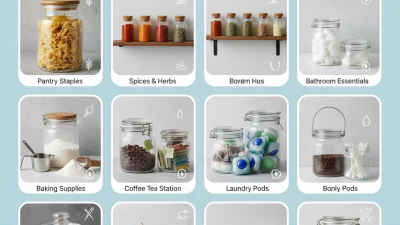 10 Best Clear Glass Jar Ideas for Organizing Your Home and Kitchen