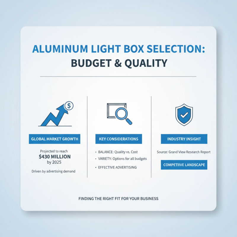 How to Choose the Best Aluminum Light Box for Your Display Needs