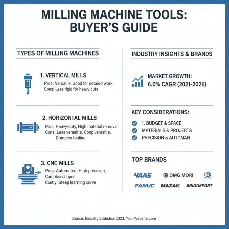 2025 Guide: How to Choose the Best Milling Machine Tools for Your Workshop