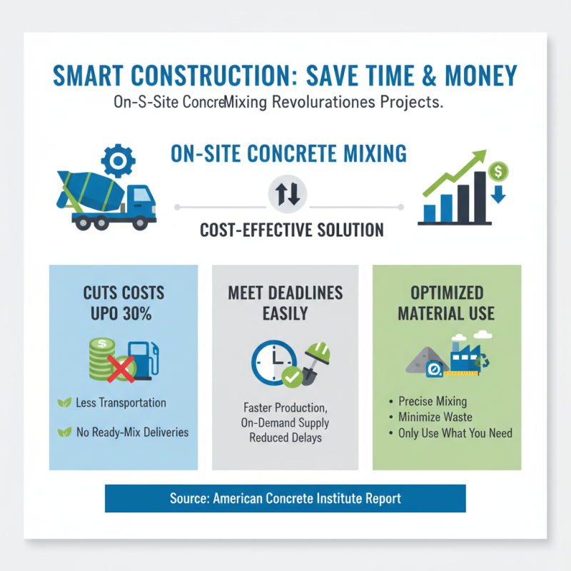 Why On-Site Concrete Mixing is the Best Choice for Your Construction Project?