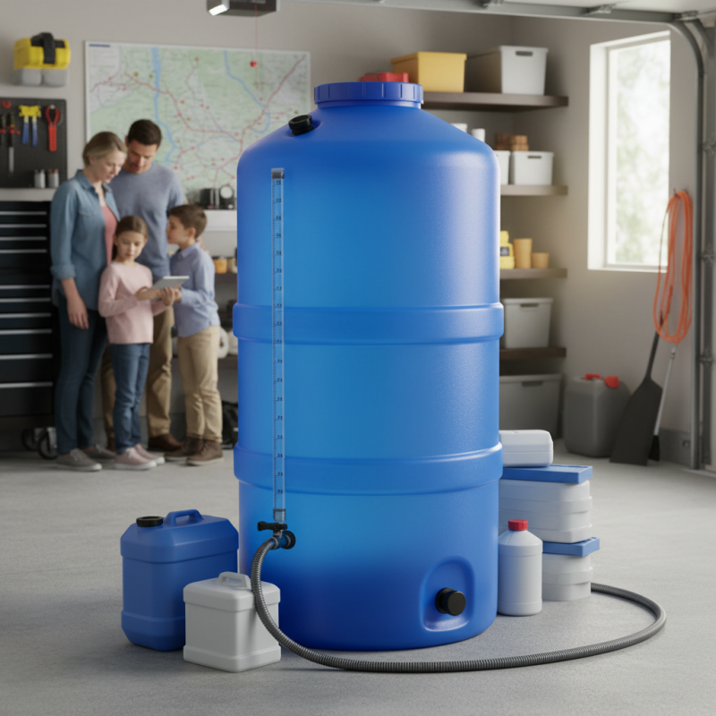 How to Choose the Right Emergency Water Tank for Your Home Preparedness