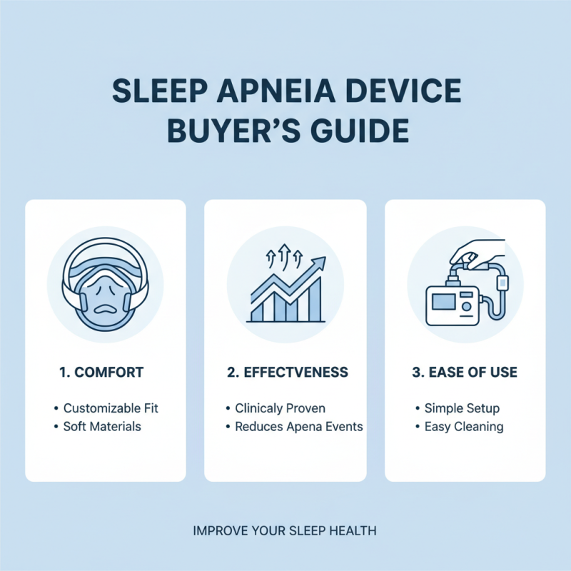 2025 How to Choose the Best Sleep Apnea Devices for Better Sleep Health