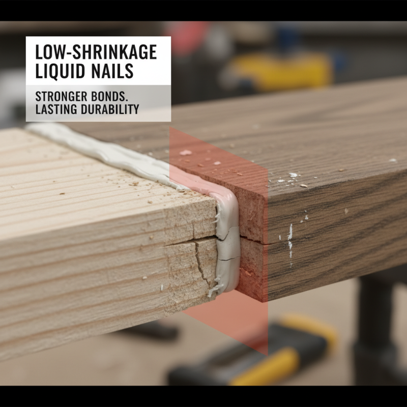 Top Tips for Choosing Low Shrinkage Liquid Nails for Your Projects