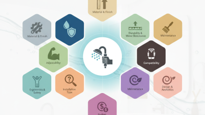 10 Essential Tips for Choosing the Best Shower Handset Bracket for Your Bathroom