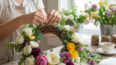 How to Make a Beautiful Flower Wreath for Any Occasion