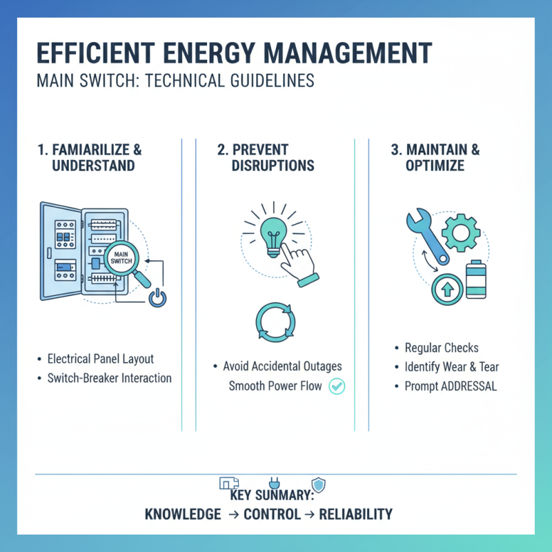 How to Effectively Use the Main Switch for Better Energy Management Tips
