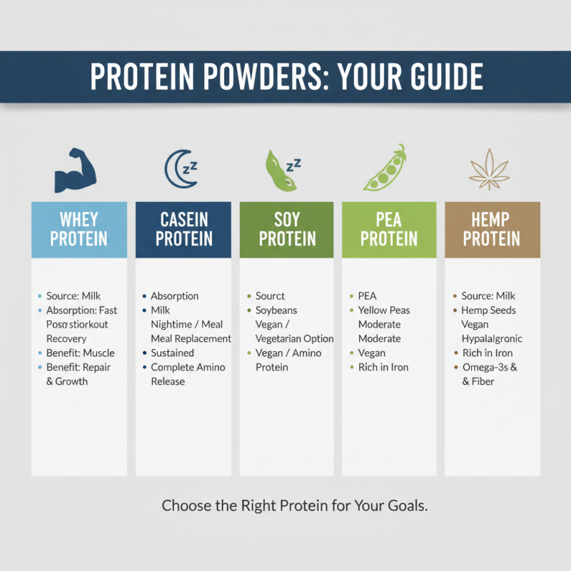 2025 How to Choose the Best Nutritional Protein Powder for Your Needs