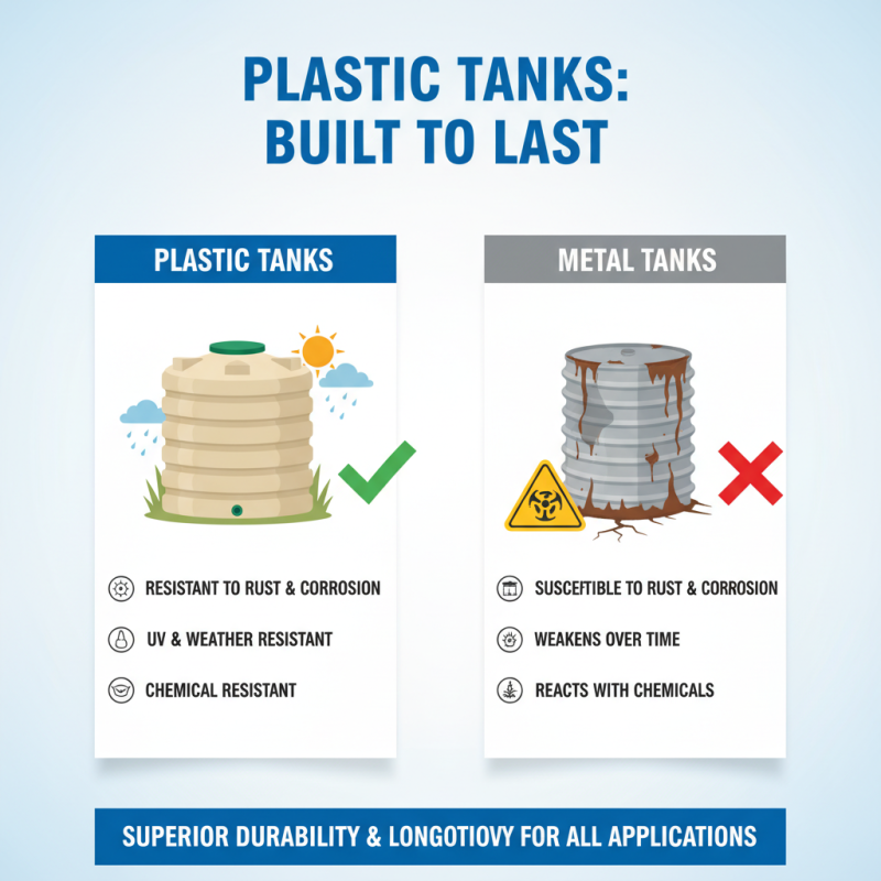 Top 5 Benefits of Using Plastic Tanks for Storage and Water Solutions
