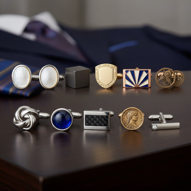 Top 10 Cufflinks Designs You Need to Elevate Your Style Today