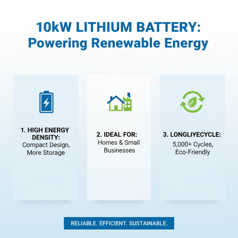 Why Choose a 10kw Lithium Battery for Your Renewable Energy Storage Needs