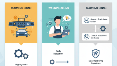 How to Identify Signs Your Transmission Needs Repairs and What to Do Next