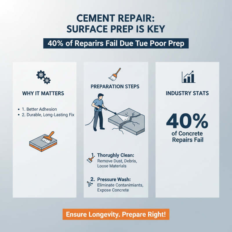 Top Tips for Effective Cement Repair: Solutions for Cracks and Damage