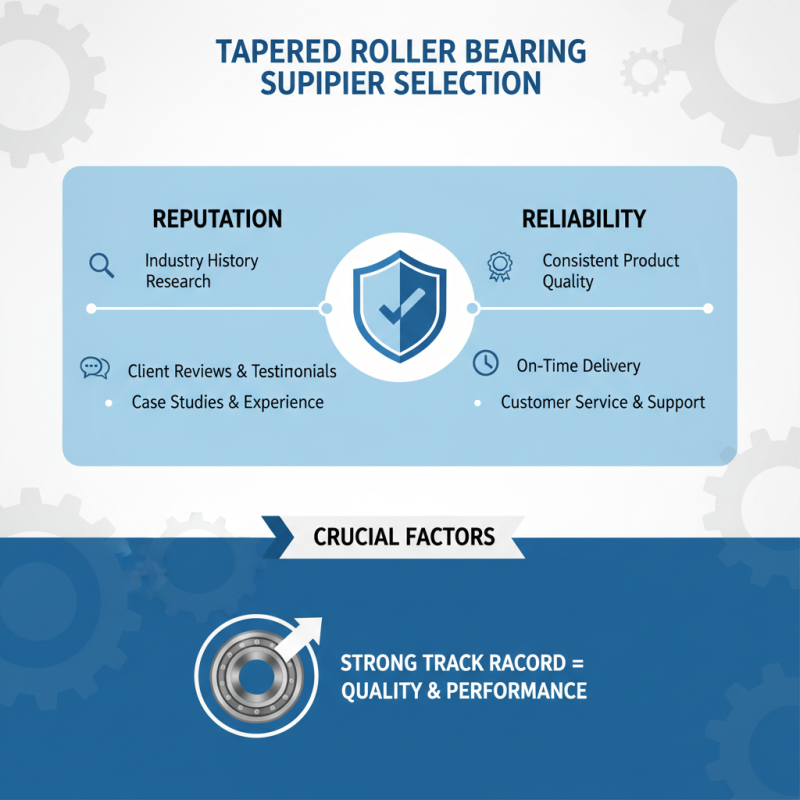 How to Choose the Right Tapered Roller Bearings Supplier for Your Needs